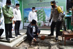 Gubernur Menghadiri Peletakan Batu Pertama Pembangunan RS NU 3