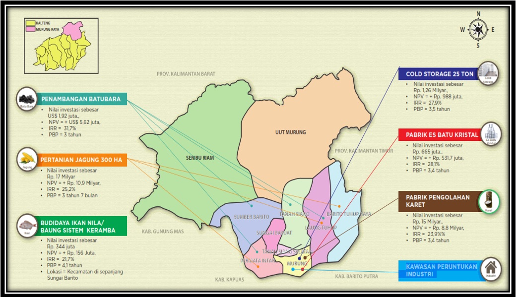 Gambaran Umum Peta Potensi dan Peluang Usaha Kabupaten Murung Raya ...