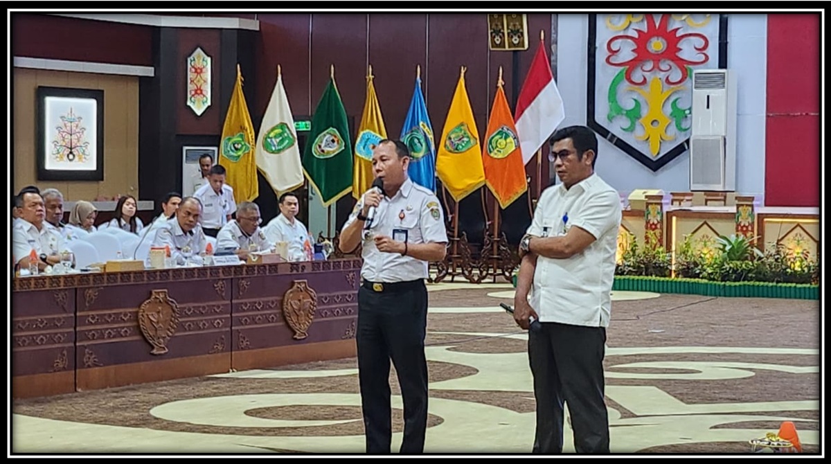 Kepala DPMPTSP Prov. Kalteng Paparkan Inovasi Dalam Mendukung Visi Misi  Gubernur Kalimantan Tengah